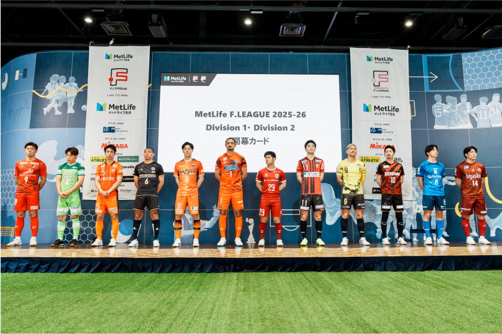 F-LEAGUE選抜 チーム写真